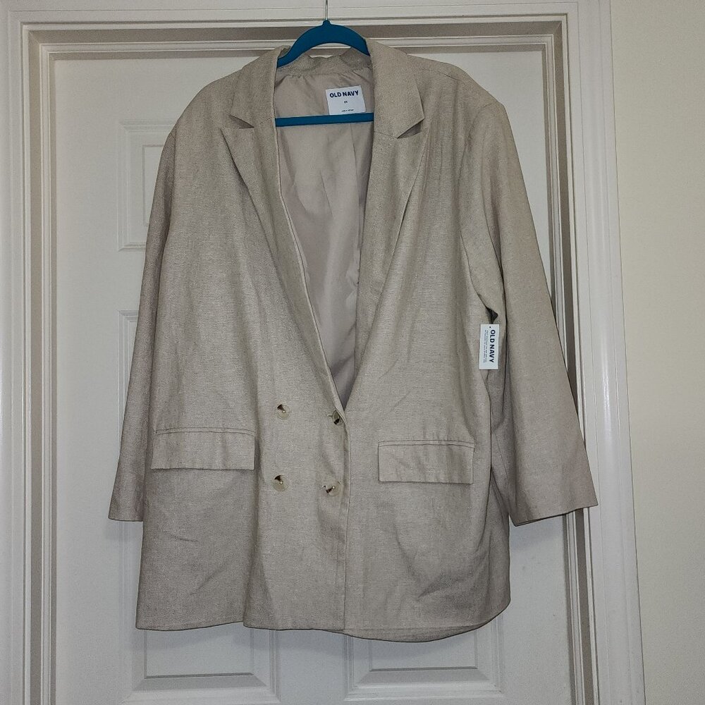 Old Navy Beige Sports Coat - New Never Worn.